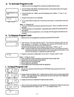 Preview for 12 page of Panasonic NE1257 - COMMERCIAL MICROWAVE Owner'S Manual