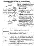 Предварительный просмотр 11 страницы Panasonic NE1257A - COMM. MICROWAVE Owner'S Manual