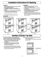 Предварительный просмотр 16 страницы Panasonic NE1257A - COMM. MICROWAVE Owner'S Manual