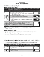 Предварительный просмотр 9 страницы Panasonic NE1257R - COMMERCIAL MICROWAVE OVEN Operating Instructions Manual