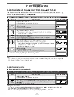 Предварительный просмотр 11 страницы Panasonic NE1257R - COMMERCIAL MICROWAVE OVEN Operating Instructions Manual