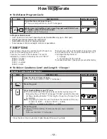 Предварительный просмотр 12 страницы Panasonic NE1257R - COMMERCIAL MICROWAVE OVEN Operating Instructions Manual