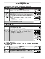 Предварительный просмотр 13 страницы Panasonic NE1257R - COMMERCIAL MICROWAVE OVEN Operating Instructions Manual