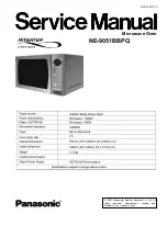 Preview for 2 page of Panasonic NE9051BBQP Service Manual