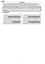 Preview for 3 page of Panasonic NE9051BBQP Service Manual