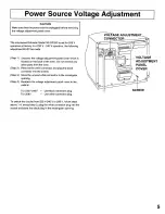 Preview for 5 page of Panasonic NEDF20G - COMMERCIAL MICROVEN Operating Instructions Manual