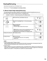 Preview for 11 page of Panasonic NEDF20G - COMMERCIAL MICROVEN Operating Instructions Manual