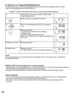 Preview for 12 page of Panasonic NEDF20G - COMMERCIAL MICROVEN Operating Instructions Manual