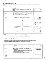 Preview for 17 page of Panasonic NEDF20G - COMMERCIAL MICROVEN Operating Instructions Manual