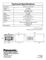 Preview for 20 page of Panasonic NEDF20G - COMMERCIAL MICROVEN Operating Instructions Manual