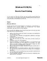 Preview for 5 page of Panasonic Network Printing DP2000/2500 Setup Manual