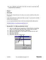 Preview for 11 page of Panasonic Network Printing DP2000/2500 Setup Manual