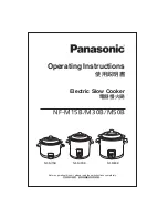 Предварительный просмотр 1 страницы Panasonic NF-M15B Operating Instructions Manual