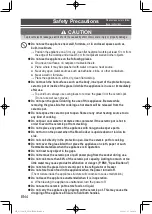 Предварительный просмотр 4 страницы Panasonic NF-N51A Operating Instructions Manual