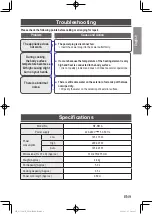 Предварительный просмотр 9 страницы Panasonic NF-N51A Operating Instructions Manual