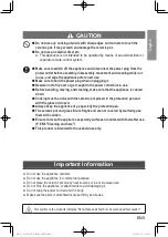 Предварительный просмотр 6 страницы Panasonic NF-N51AWRA Operating Instructions Manual
