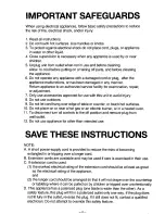 Preview for 3 page of Panasonic NF-RT300N Operating Manual