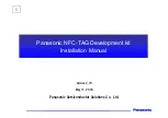 Panasonic NFC-TAG Installation Manual preview