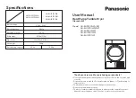 Panasonic NH-EH90JD1WA User Manual preview