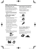 Preview for 10 page of Panasonic NH-P80S1 Operating Instructions & Installation Instructions