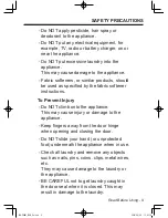 Предварительный просмотр 9 страницы Panasonic NHP8BH1 Operating Instructions & Installation Instructions