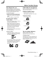 Предварительный просмотр 11 страницы Panasonic NHP8BH1 Operating Instructions & Installation Instructions