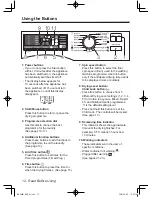 Предварительный просмотр 12 страницы Panasonic NHP8BH1 Operating Instructions & Installation Instructions