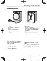 Предварительный просмотр 31 страницы Panasonic NHP8BH1 Operating Instructions & Installation Instructions