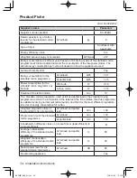 Предварительный просмотр 34 страницы Panasonic NHP8BH1 Operating Instructions & Installation Instructions