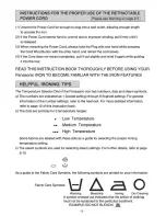 Preview for 5 page of Panasonic NI-A55NR Operating Instructions Manual