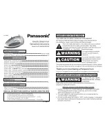 Panasonic NI-A56NR Operating Instructions Manual preview