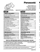 Panasonic NI-E200T Operating Instructions Manual preview