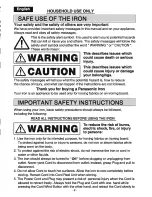 Preview for 2 page of Panasonic NI-E200T Operating Instructions Manual