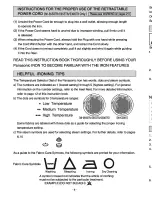 Preview for 5 page of Panasonic NI-E200T Operating Instructions Manual