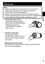 Preview for 44 page of Panasonic NI-GHF025 Operating Instructions Manual