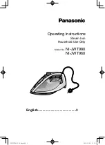 Panasonic NI-JWT960 Operating Instructions Manual preview