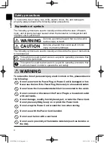 Preview for 4 page of Panasonic NI-JWT980 Operating Instructions Manual