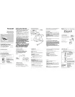 Panasonic NI-L40NS Operating Instructions предпросмотр