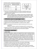 Preview for 19 page of Panasonic NI-L70SR - Steam Iron With Micro-Mist Spray Operating Instructions Manual