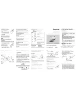 Panasonic NI-R50NR Operating Manual preview