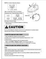 Предварительный просмотр 7 страницы Panasonic NI-S300TR Operating Instructions Manual