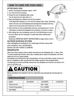 Предварительный просмотр 11 страницы Panasonic NI-S300TR Operating Instructions Manual