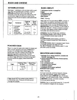 Preview for 20 page of Panasonic NN-2401 Operating Instructions Manual