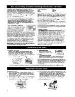 Preview for 4 page of Panasonic NN-3256 Operating Instructions & Cookery Book