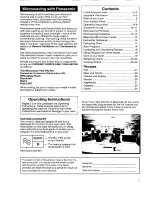 Preview for 3 page of Panasonic NN 3454 Operating Instructions & Cookery Book