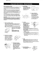 Preview for 6 page of Panasonic NN 3454 Operating Instructions & Cookery Book