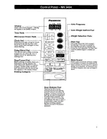 Preview for 9 page of Panasonic NN 3454 Operating Instructions & Cookery Book