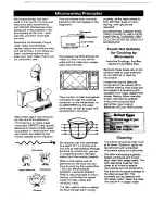 Preview for 14 page of Panasonic NN 3454 Operating Instructions & Cookery Book