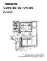 Panasonic NN-3697 Operating Instructions Manual предпросмотр