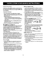 Preview for 5 page of Panasonic NN-3697 Operating Instructions Manual